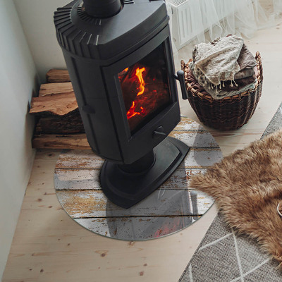 Podkładka pod kominek Zniszczona drewniana deska