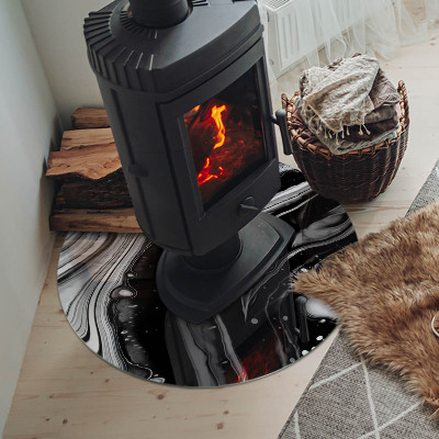 Podkładka pod kominek Abstrakcyjne fale i linie