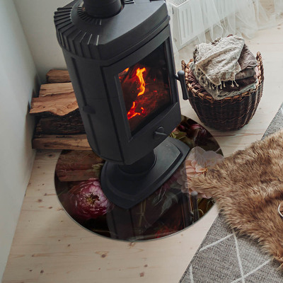 Podkładka pod kominek Kwiatowy bukiet w detalu