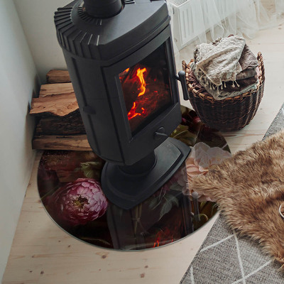 Podkładka pod kominek Kwiatowy bukiet w detalu