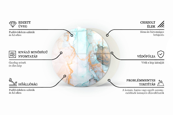 Podkładka pod kominek Kolor Różowy