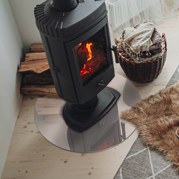 Podkładka pod kominek Kolor Bladoróżowy