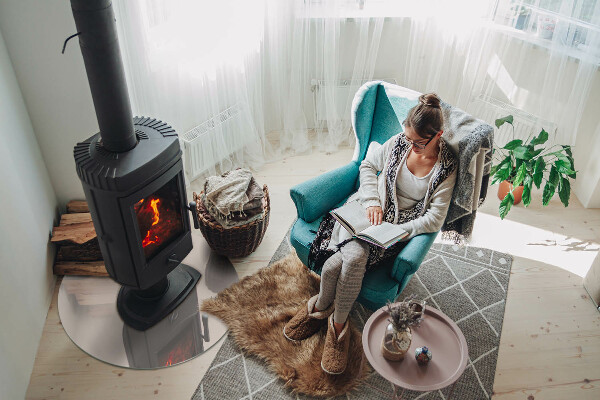 Podkładka pod kominek Kolor Bladoróżowy