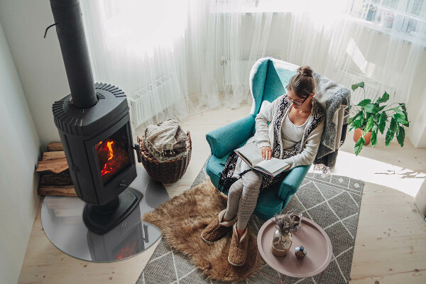 Szkło pod kominek Kolor Jasny szary