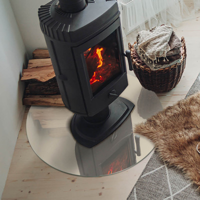 Szyba pod kominek Kolor Beżowy