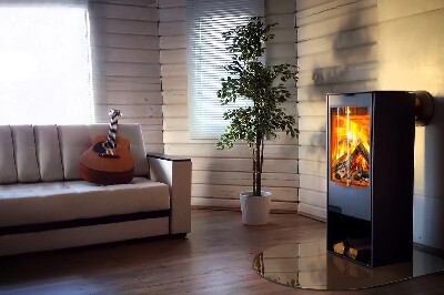 Panel kominkowy półowalny Kolor Brązowy