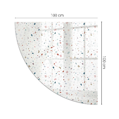 Szkło pod kozę ćwiartka Kształty w miniaturowym wydaniu
