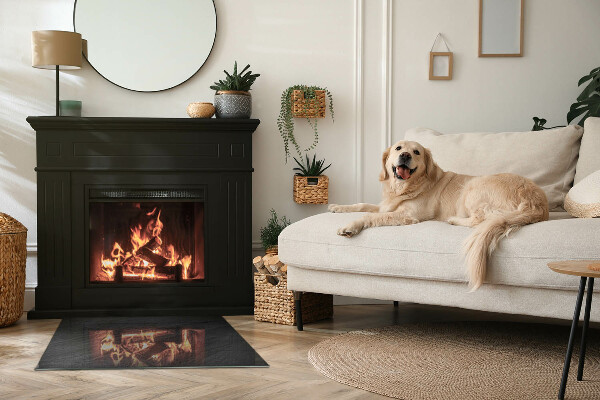 Podkładka pod kominek Wygląd surowego kamienia