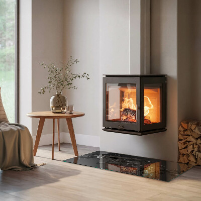 Podkładka pod kominek Kształty chmur w abstrakcyjnej kompozycji