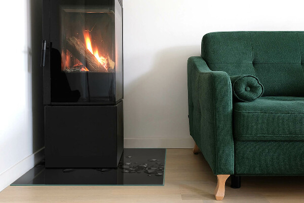 Podkładka pod kominek Kształty chmur w abstrakcyjnej kompozycji