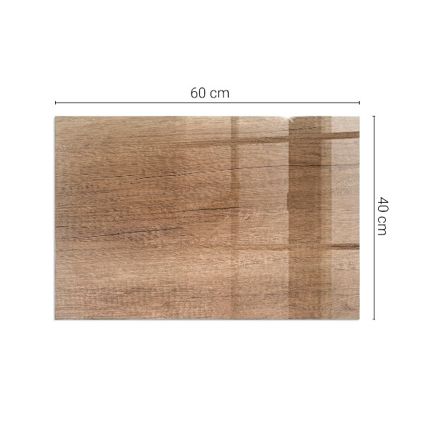 Szyba hartowana pod kominek Drewno w naturalnym stylu