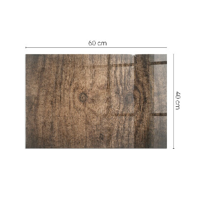 Podkładka pod kominek Drewno w naturalnym stylu