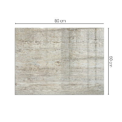 Szyba hartowana pod kominek Delikatna faktura jasnego drewna