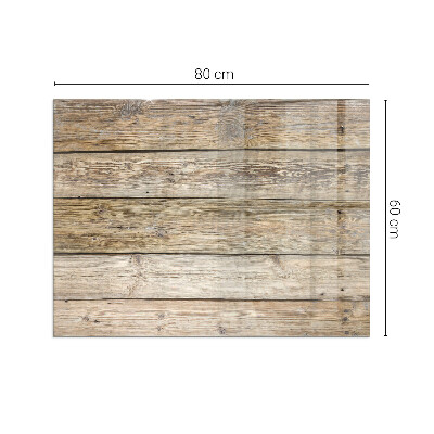 Podkładka pod kominek Układ desek z naturalnym wzorem