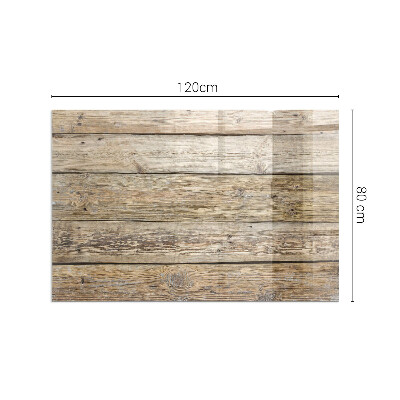 Podkładka pod kominek Układ desek z naturalnym wzorem