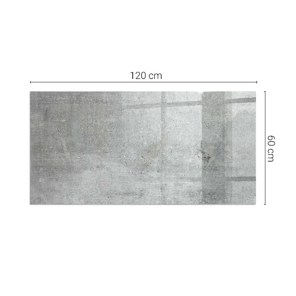 Podkładka pod kominek Motyw surowego betonu