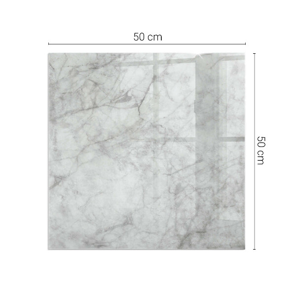 Podkładka pod kominek Elegancka struktura marmurowa w designie