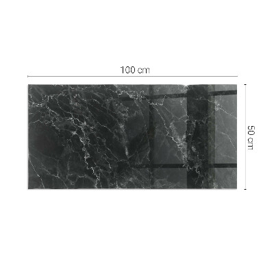 Podkładka pod kominek Klasyczny design marmuru