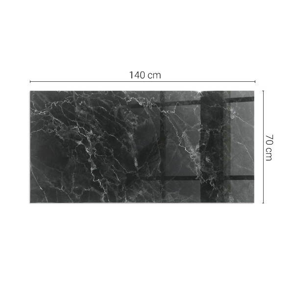 Podkładka pod kominek Klasyczny design marmuru