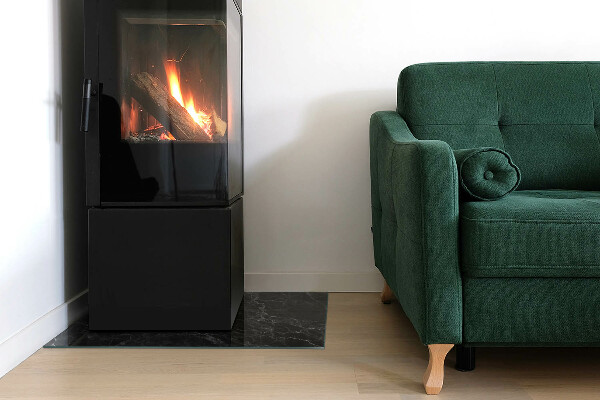 Podkładka pod kominek Klasyczny design marmuru