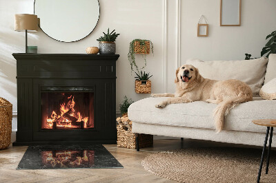 Podkładka pod kominek Klasyczny design marmuru