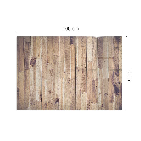 Podkładka pod kominek Wzór deski w harmonijnym układzie