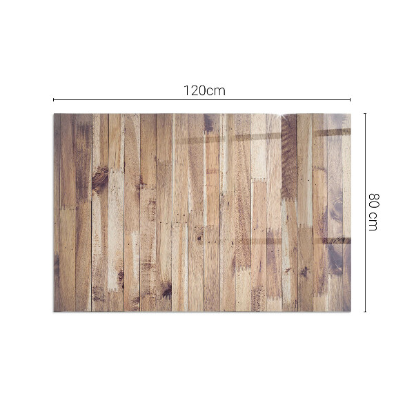 Podkładka pod kominek Wzór deski w harmonijnym układzie