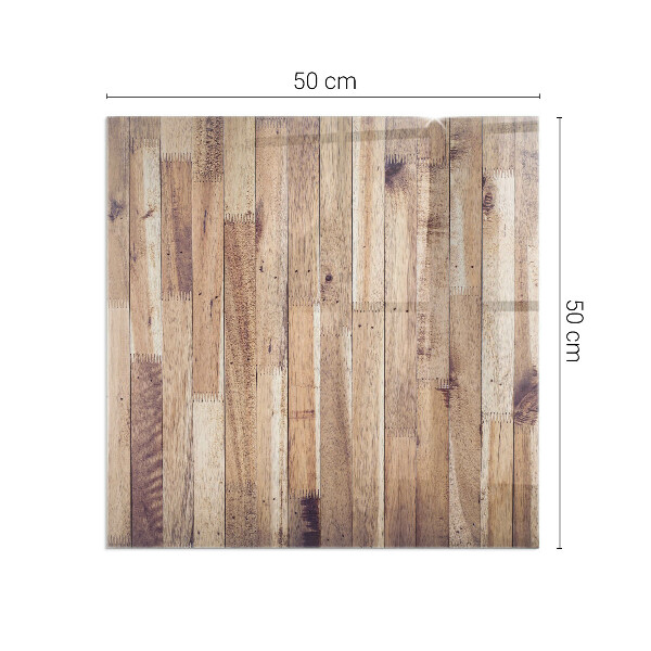 Podkładka pod kominek Wzór deski w harmonijnym układzie