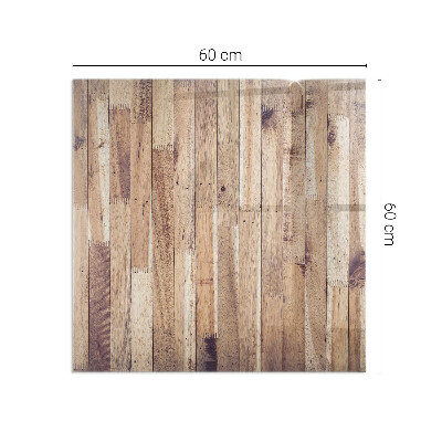 Podkładka pod kominek Wzór deski w harmonijnym układzie