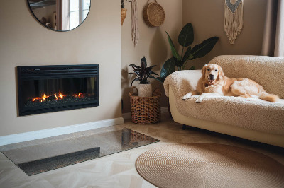 Podkładka pod kominek Wzór abstrakcyjny z unikalną strukturą