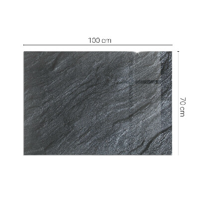 Szyba hartowana pod kominek Design kamiennego wykończenia