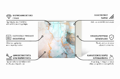 Szyba hartowana pod kominek Wyrafinowany design roślinny