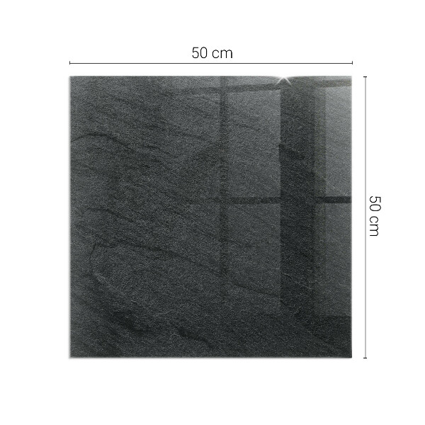 Szyba hartowana pod kominek Desen kamiennej nawierzchni