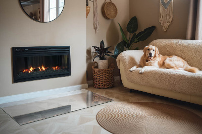 Podkładka pod kominek Abstrakcyjny design w formach