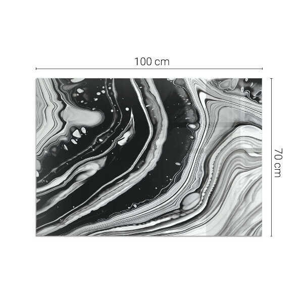 Podkładka pod kominek Linie i fale w nowoczesnym wydaniu