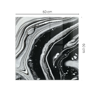 Podkładka pod kominek Linie i fale w nowoczesnym wydaniu