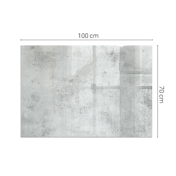Szyba hartowana pod kominek Betonowa faktura w stylu