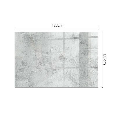 Szyba hartowana pod kominek Betonowa faktura w stylu