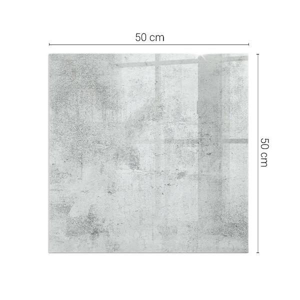 Szyba hartowana pod kominek Betonowa faktura w stylu