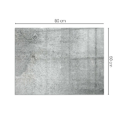 Podkładka pod kominek Betonowa struktura w stylu