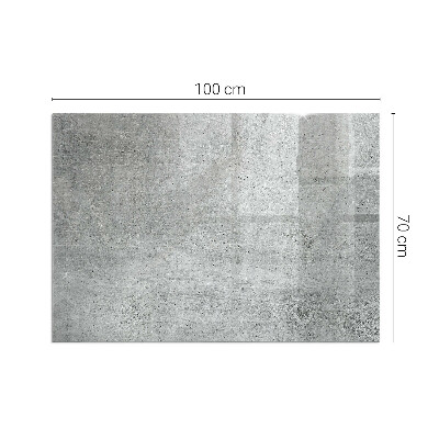Podkładka pod kominek Betonowa struktura w stylu