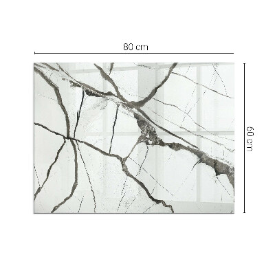 Podkładka pod kominek Wzór żył w stylu marmuru