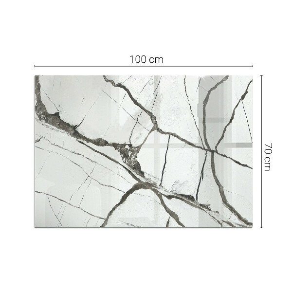 Podkładka pod kominek Wzór żył w stylu marmuru