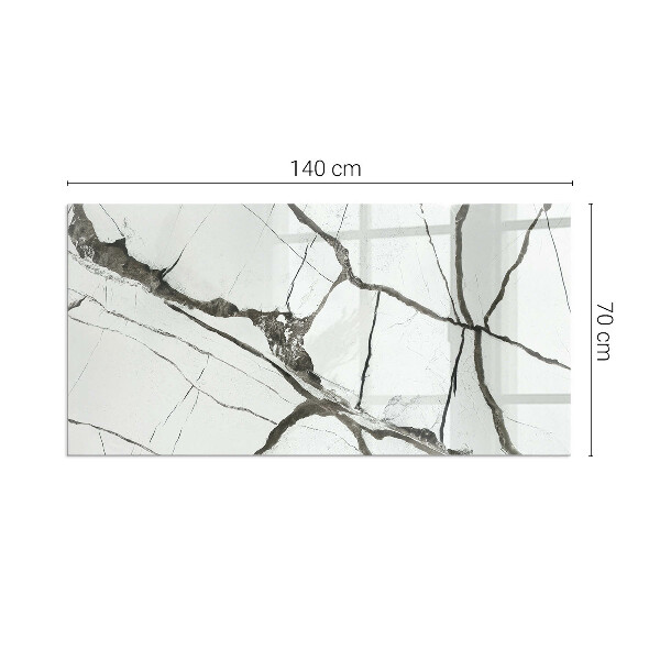 Podkładka pod kominek Wzór żył w stylu marmuru