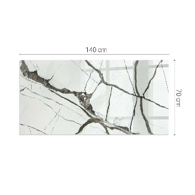 Podkładka pod kominek Wzór żył w stylu marmuru