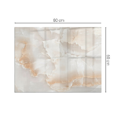 Szyba hartowana pod kominek Wzór naturalnego kamienia