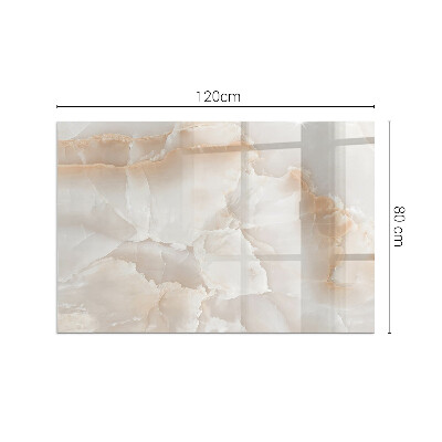 Szyba hartowana pod kominek Wzór naturalnego kamienia