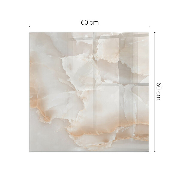 Szyba hartowana pod kominek Wzór naturalnego kamienia