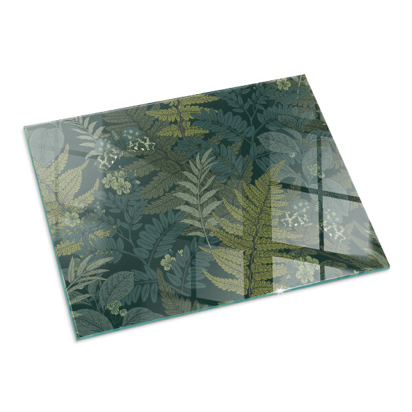 Podkładka pod kominek Motyle wśród roślinnych akcentów