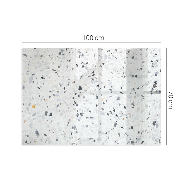 Podkładka pod kominek Wzór kamieni z subtelnymi detalami